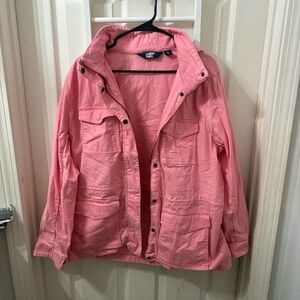Lands' End Pink Utility Jacket for Women
